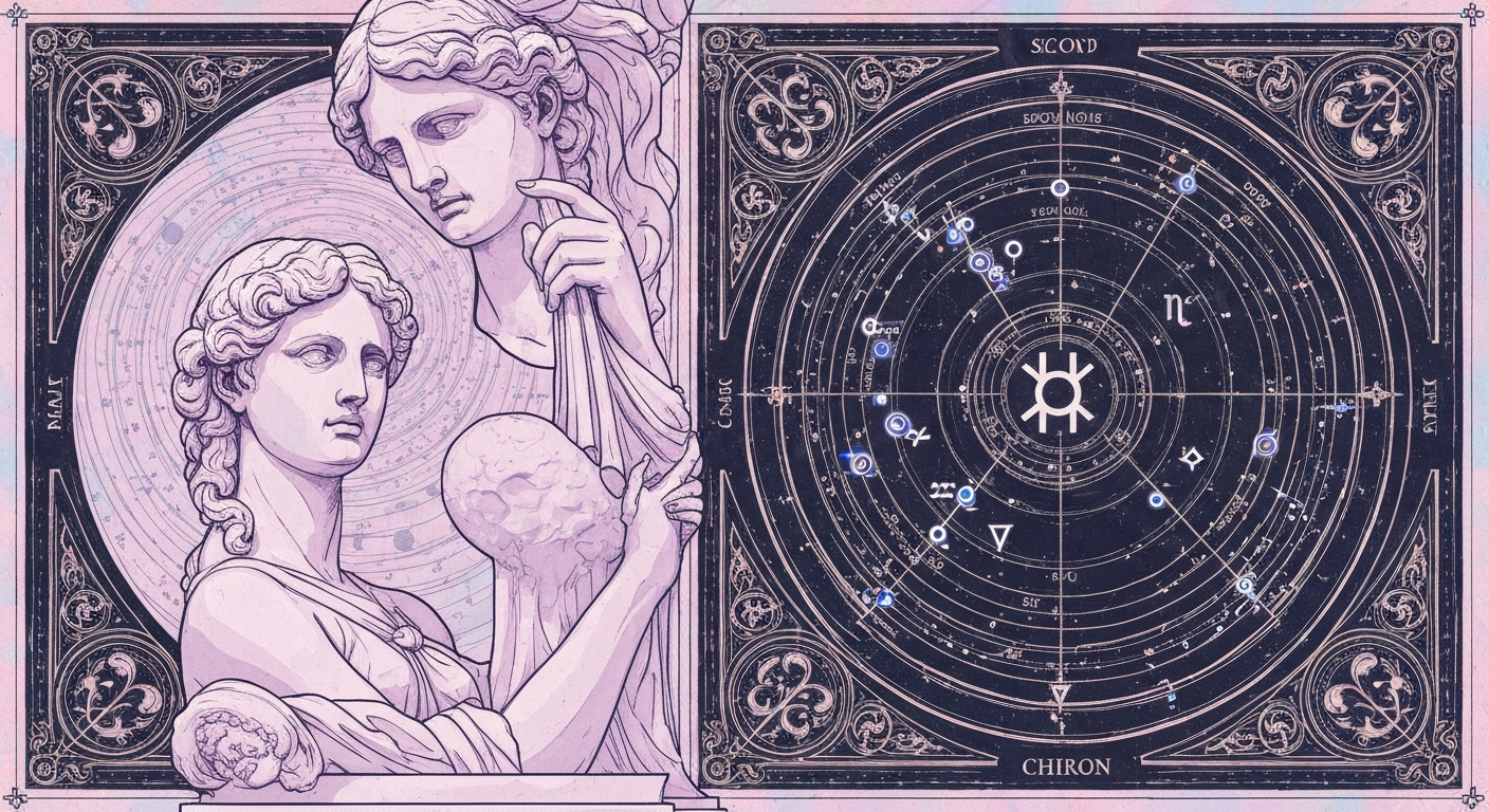 Comprendre Chiron en maison 2