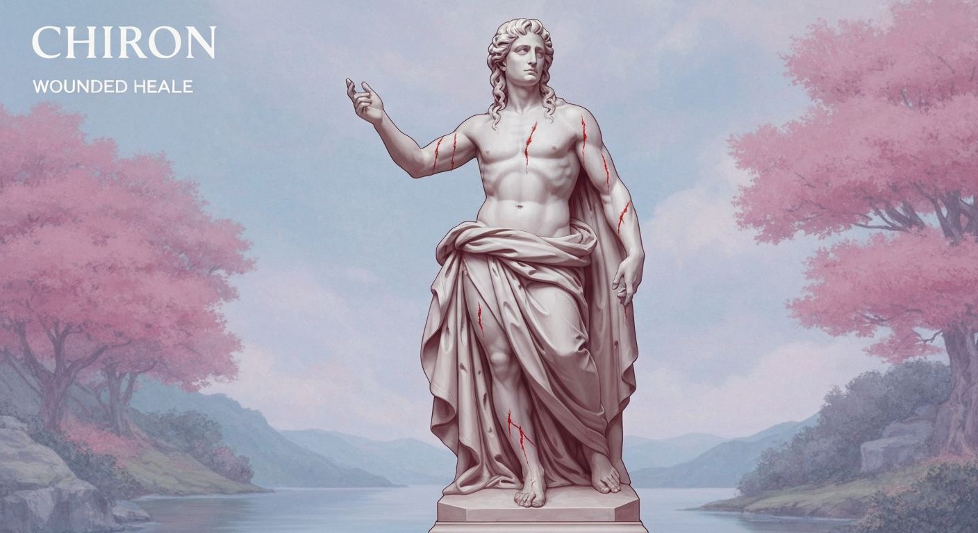 Comprendre Chiron en Maison 1 : Le Guérisseur Blessé