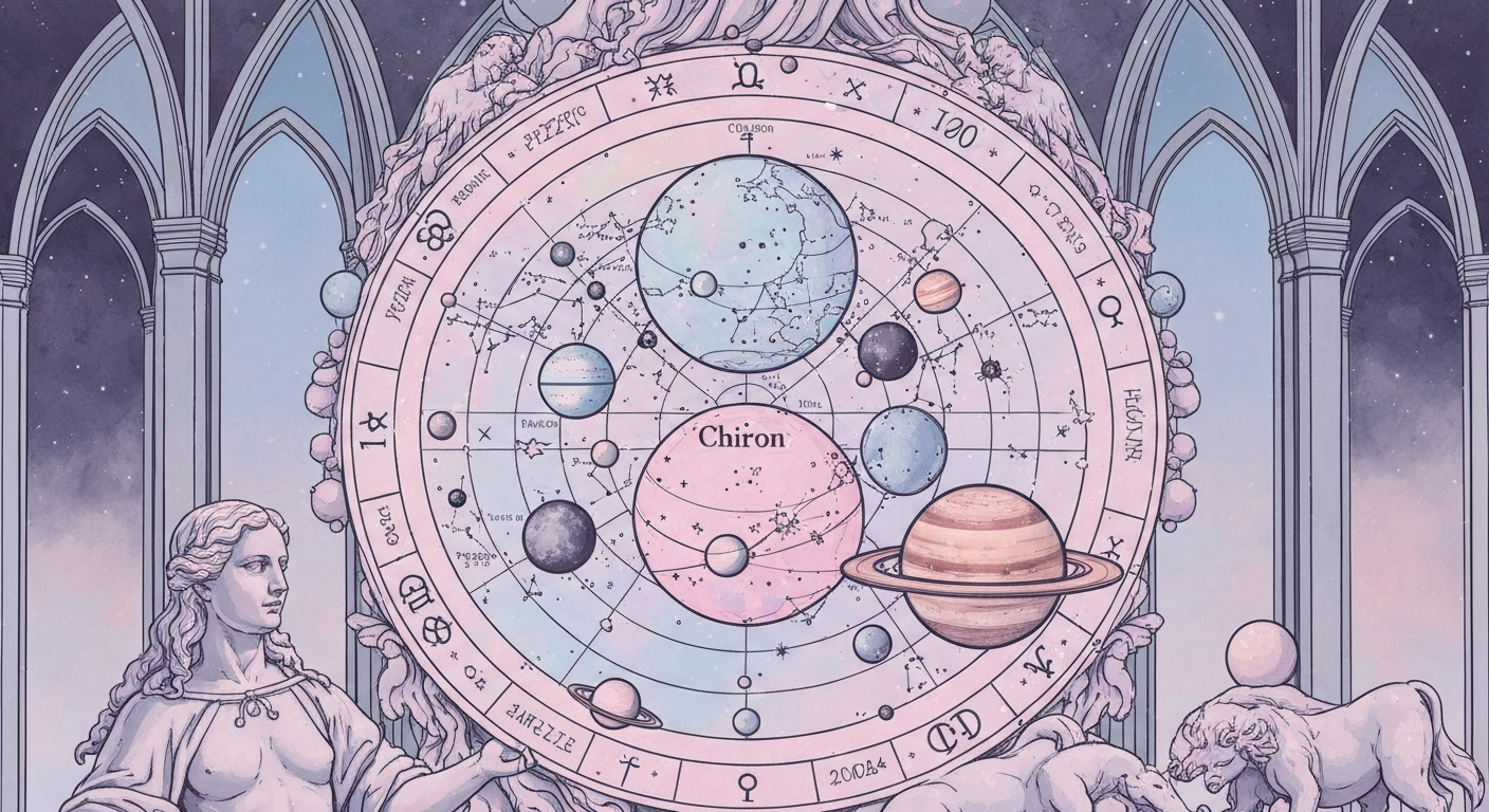 Comprendre Chiron en maison 10