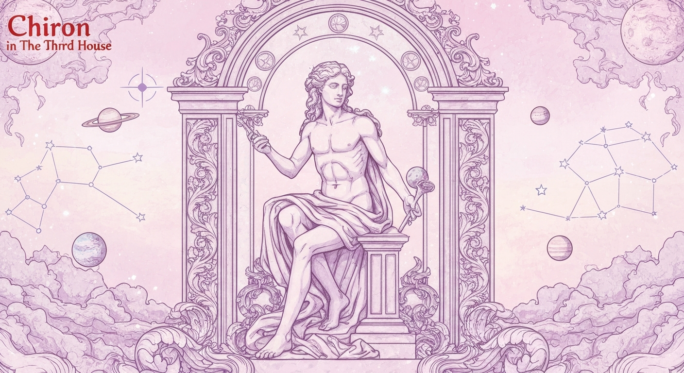 Comprendre Chiron en maison 3: communication et guérison