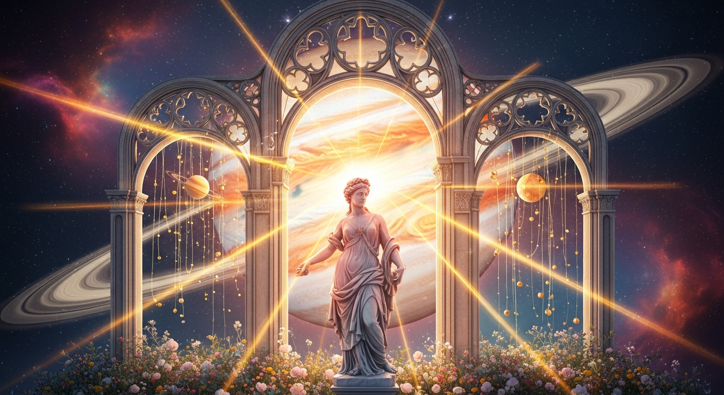 Jupiter en maison 2 : richesse et expansion