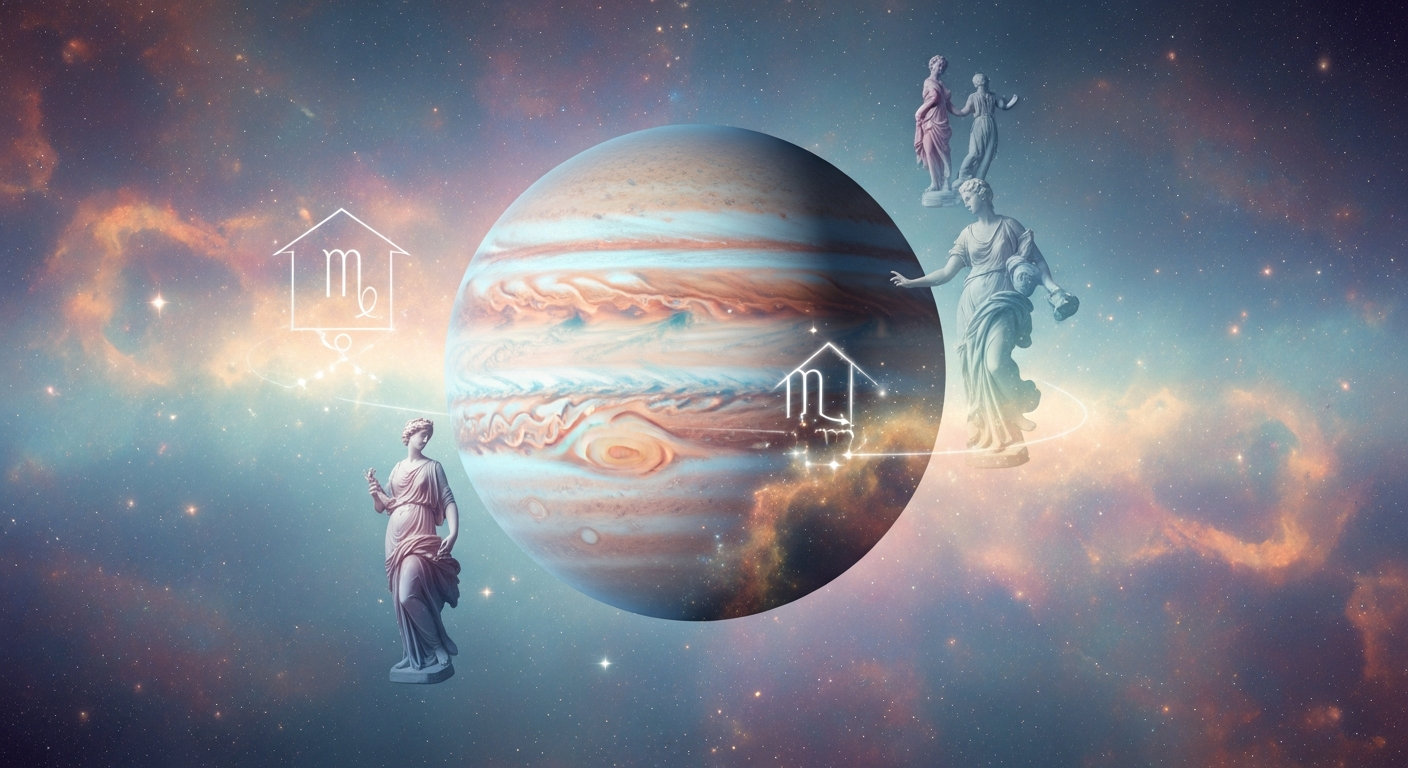 Jupiter en maison 4 : signification et influence