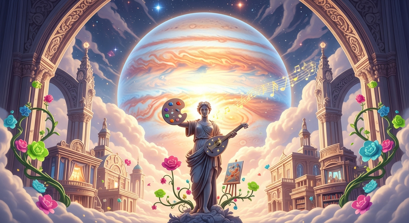 Jupiter en Maison 5 : Optimisme et Créativité