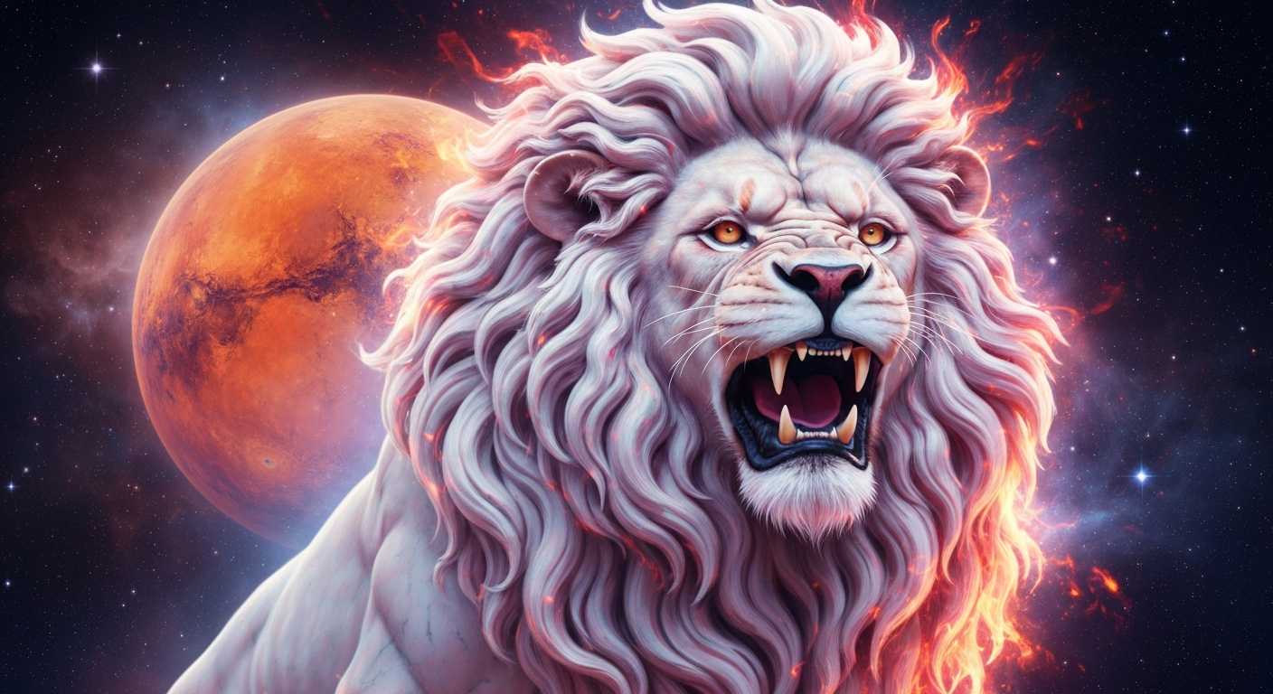 Mars en Lion : Énergie et Passion Débordantes