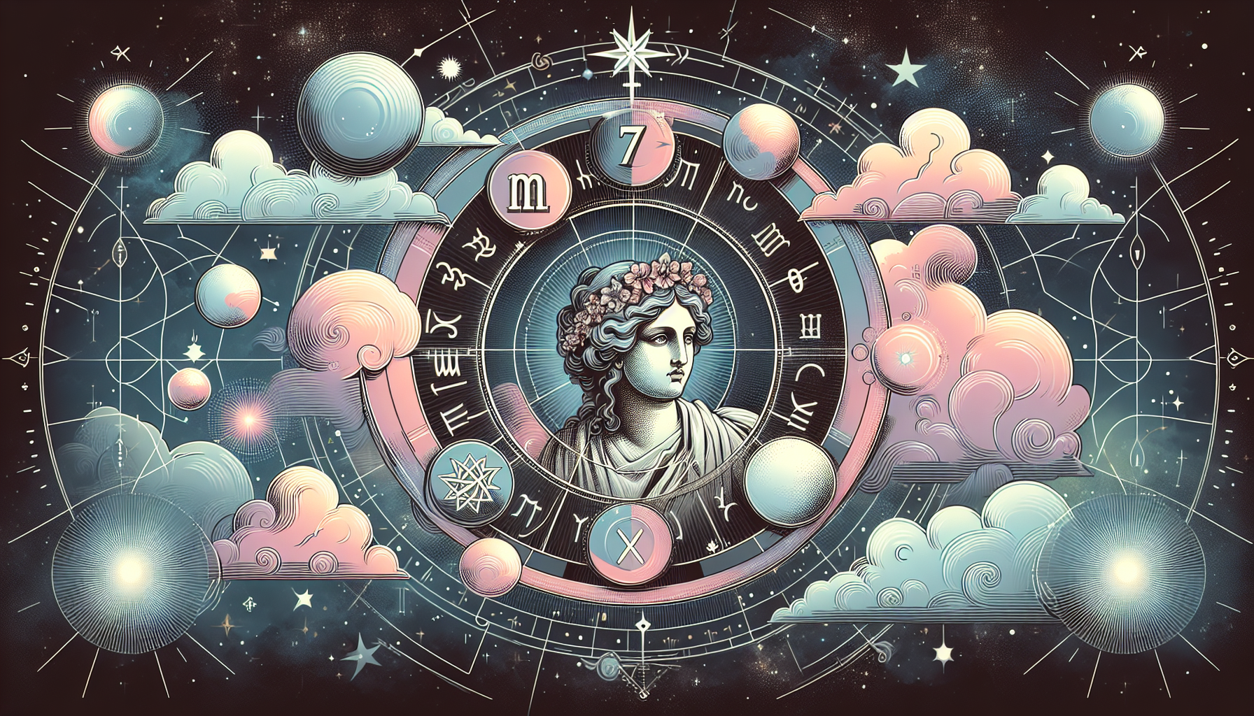 Comprendre Mercure natal en maison 7