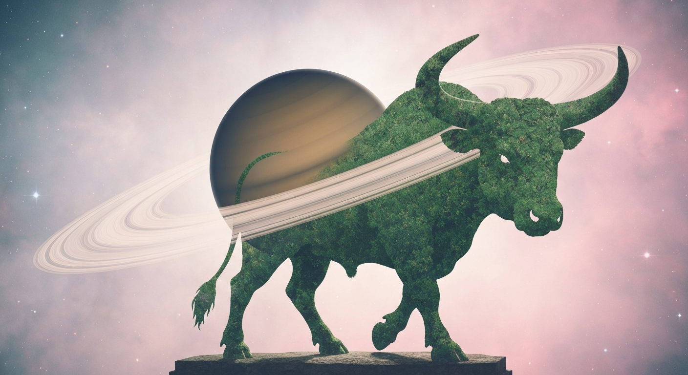 Saturne en Taureau : Richesse et Leçons de Vie
